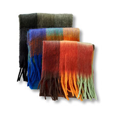 NO ID. マルチカラーモヘアタッチストール 855777-920Z画像