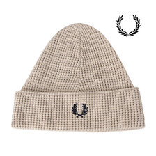 FRED PERRY WAFFLE KNIT BEANIE C8130画像