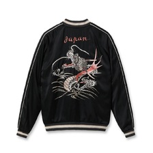 TAILOR TOYO Lot No. TT15619-119 / Early 1950s Style Acetate Souvenir Jacket &ldquo;KOSHO & CO.&rdquo; Special Edition &ldquo;SILVER DRAGON&rdquo; &times; &ldquo;TANGLED DRAGONS&rdquo;画像