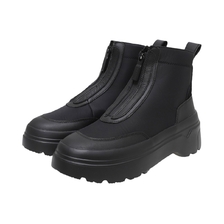 HUNTER REFINED EXPLORER ANKLE ZIP FLATFORM BOOT WFS1000LNY画像