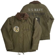 FREEWHEELERS &ldquo;Jolly Rogers VF-17 on USS BUNKER HILL CV-17&rdquo; TYPE N-1 2431002画像