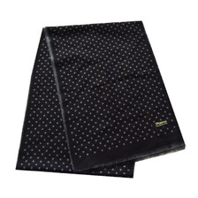 DAPPER'S LOT1738Cashmink Scarf by V.FRAAS DOT BLACK/LIGHT GRAY画像