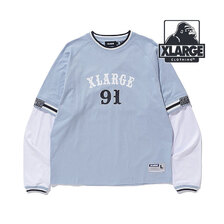 X-LARGE XLARGE 91 LAYERD L/S TEE 101242011035画像