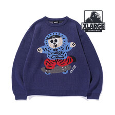 X-LARGE BOY CREWNECK KNIT 101244015006画像