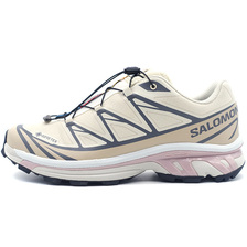 SALOMON XT-6 GTX "GORE-TEX" ALMOND MILK/FEATHER GRAY/PALE MAUVE L47581200画像