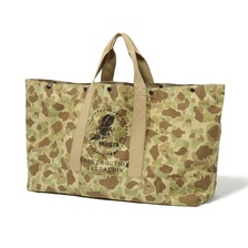 Buzz Rickson's Lot No. BR02832 / HERRINGBONE TWILL, CAMOUFLAGE REVERSIBLE BAG SEABEES STENCIL画像
