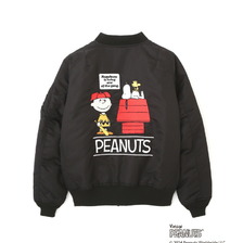AVIREX &times; PEANUTS Charlie Brown MA-1 7834252615画像