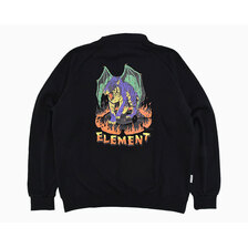 ELEMENT &times; HIROTTON HRTN HALF ZIP SWEAT BE022-023画像