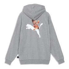 PUMA MONSTER HUNTER HOODIE MEDIUM GRAY Heather 630995-03画像