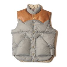 WAREHOUSE &times; Rocky Mountain Featherbed Lot.2221 NYLON DOWN VEST画像