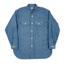 Workers BIG CAT Work Shirt, Chambray画像