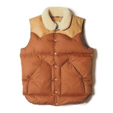 WAREHOUSE &times; Rocky Mountain Featherbed Lot.2222 NYLON CHRISTY VEST画像