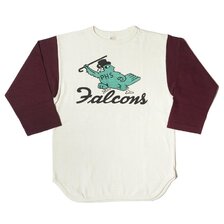 WAREHOUSE Lot 4800 7分袖ベースボールT FALCONS画像