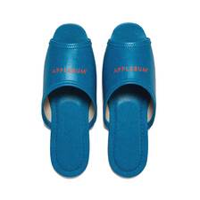 APPLEBUM Logo Slipper BLUE 2421006画像