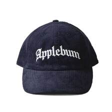 APPLEBUM Corduroy Cap NAVY 2420903画像