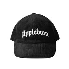 APPLEBUM Corduroy Cap BLACK 2420903画像