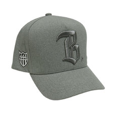 YOSHINORI KOTAKE DESIGN &times; BEAMS GOLF BG LOGO SERGE CAP GREY画像