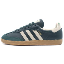 adidas Originals SAMBA OG SHADOW GREEN/CREAM WHITE/GOLD METALLIC ID1483画像