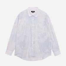 STUSSY CLASSIC LS SHIRT BLEACHED POPLIN 1110335画像