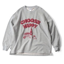 gym master 10.3oz CHOOSE HAPPYスウェットビッグTee G421707画像