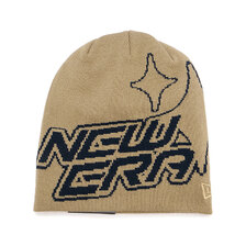NEW ERA ベーシック ビーニー Sparkle Logo ベージュ 14312236画像