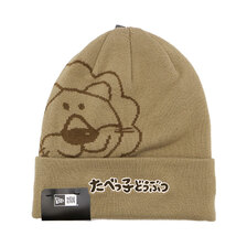 NEW ERA ベーシック カフニット たべっ子どうぶつ らいおん ベージュ 14346920画像