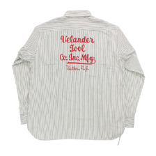 SUGAR CANE HICKORY STRIPE WORK SHIRT SC29376画像