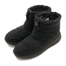 THE NORTH FACE Nuptse Bootie WP VIII Short Wool MIX CHARCOAL/MIX CHARCOAL NFW52473-MM画像