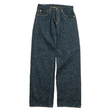 ONI DENIM Wide Straight 15oz Crushed Concrete Denim - 歌舞伎耳 - ONI-200 -CCD画像