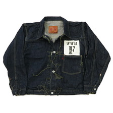 FULLCOUNT WWII Model Brown Cotton Denim Jacket (One Wash) S2107-24画像