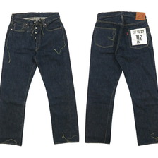 FULLCOUNT WWII Model Brown Cotton Denim Pants (One Wash) S0105W-24画像