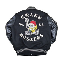 Whitesville Lot No. WV15602-119 / 30oz. WOOL MELTON AWARD JACKET &ldquo;CRANK BUSTERS&rdquo;画像