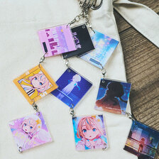 HTML ZERO3 &times;夜のクラゲは泳げない JELEE Music Acrylic Key Holder ACS290画像