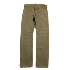 pure blue japan 14oz. Olive Selvedge Denim Slim Stright OL-14OZ-00画像