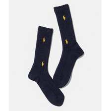 POLO RALPH LAUREN &times; BEAMS POLO W/P RIB SOCKS画像