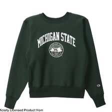 Champion REVERS WEAVE CREW SWEAT - MICHIGAN STATE - Made in U.S.A. C5-A007画像