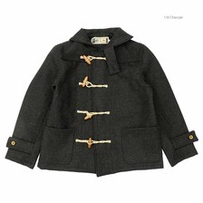 MISTER FREEDOM &times; SUGAR CANE "SUBMARINER" 30oz.HBT WOOL "FAIRWATER" DUFFLE COAT SC15636画像