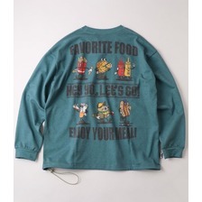 gym master T/C裏毛 FAVORITE FOODビックTee G433795画像