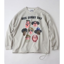 gym master T/C裏毛 NICE SUNNY DAYビックTee G433794画像