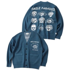 gym master ジャガードニットSMILE PARADICE カーデ G421723画像
