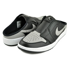 NIKE AIR JORDAN MULE GOLF SHADOW black/medium grey-white FJ1214-003画像