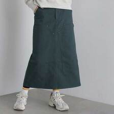 AVIREX &times; UNIVERSAL OVERALL DOUBLE KNEE PAINTER SKIRT 7834216701画像