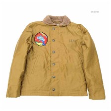 Buzz Rickson's N-1 KHAKI "NAVAL CLOTHING DEPOT" DEMOTEX-ED - SS-403 USS ATULE - BR15580画像