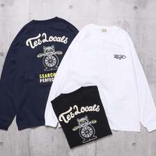 The Endless Summer TES MOTORCYCLE CLUB EMB LONG SLEEVE BIG T-SHIRT C-24774304画像