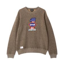 Schott SALT AND PEPPER SWEAT NO.1 AMERICAN 7824232010画像