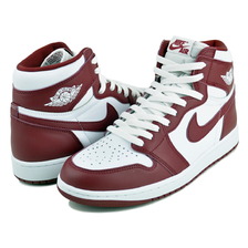 NIKE AIR JORDAN 1 RETRO HIGH OG white/team red DZ5485-160画像