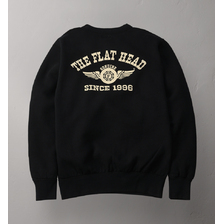 THE FLAT HEAD SWEAT SHIRT - FLYING WHEEL FN-SWC-101画像