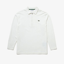 LACOSTE DH9347 Half Zip L/S Polo Shirt DH9347-99画像