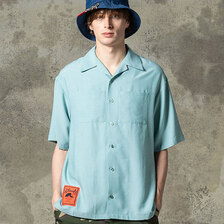 glamb Orange Tag Rayon Shirt GB0125-SH08画像