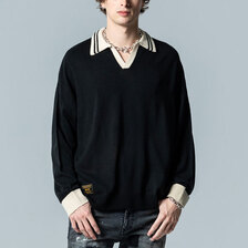 glamb Line Skipper Collar Knit GB0125-KNT08画像